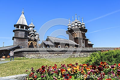 Kizhi Island in Russia Stock Photo